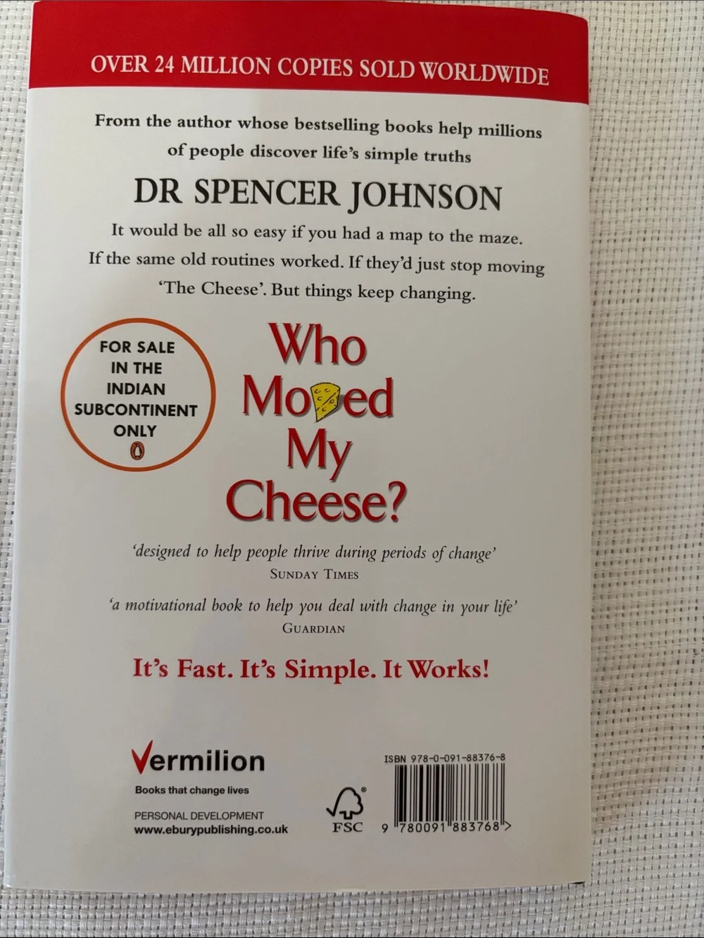Dr. Spencer Johnson who moved